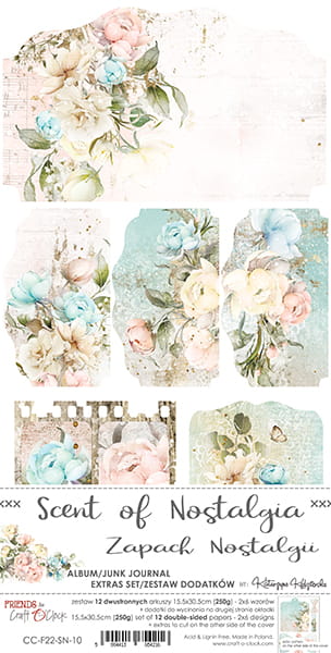 CC-F22-SN-10 SCENT OF NOSTALGIA - JUNK JOURNAL