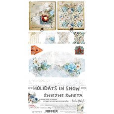CC-F20-HS-10 HOLIDAYS IN SNOW - JUNK JOURNAL