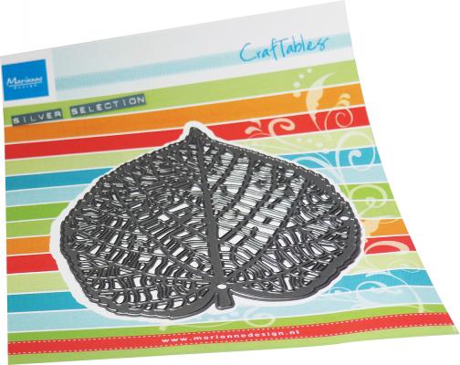 CR1598 Metal Die Marianne Design - Craftable - Art Texture XL Autumn Leaf