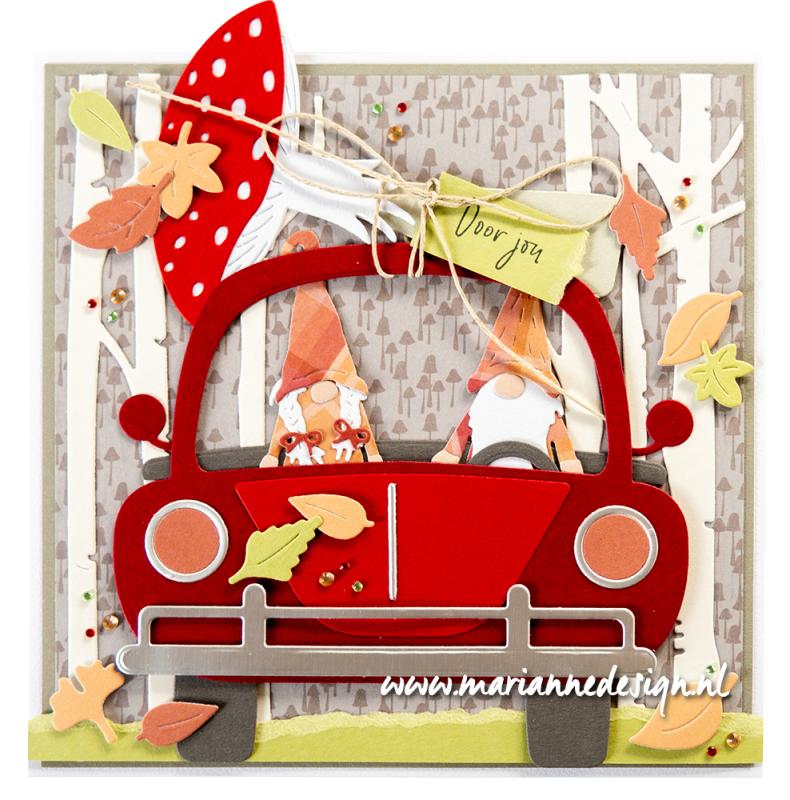 LR0772 Metal Die Marianne Design - Creatable - Forest XL