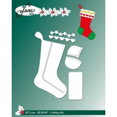 BLD1487 Dies By Lene - Christmas Sock