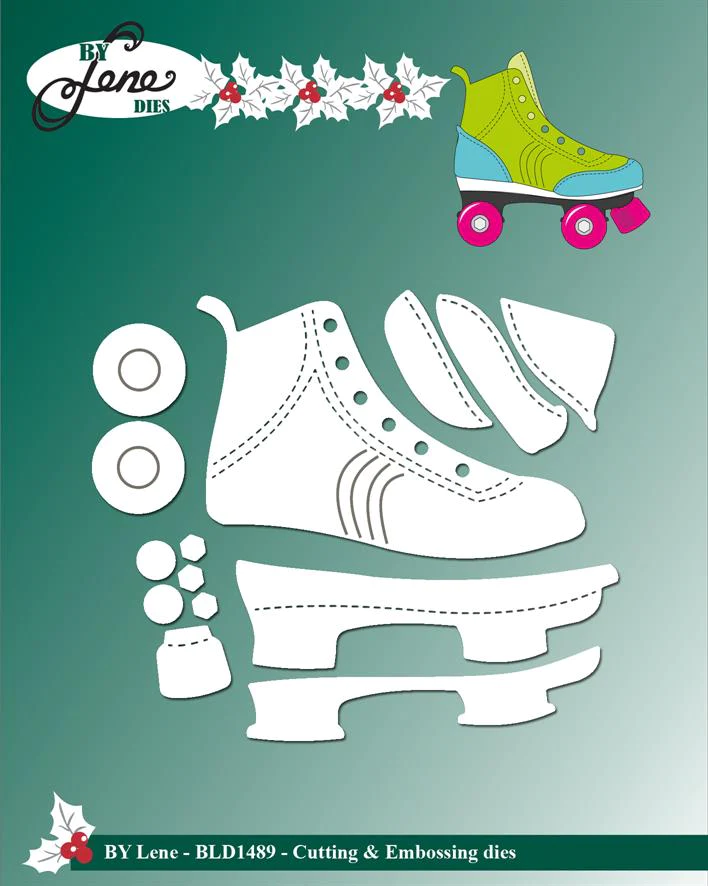 BLD1489 Dies By Lene - Roller Skate