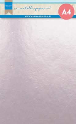 CA3174 Metallic paper - A4 - light pink