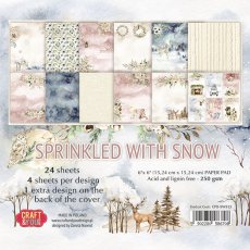 CPB-SWS15 Block 15x15 Craft&You Design - Sprinkled with Snow