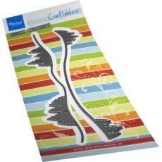 CR1604 Metal Die Marianne Design - CrafTables - Slimline forest horizons