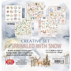 CSET04-SWS-8 CREATIVE set 30,5x30,5cm Sprinkled with Snow