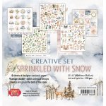 CSET04-SWS-8 CREATIVE set 30,5x30,5cm Sprinkled with Snow