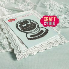 CW194 Cutting Die - Snow globe