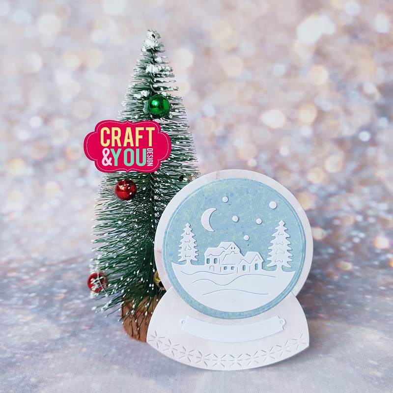 CW194 Cutting Die - Snow globe