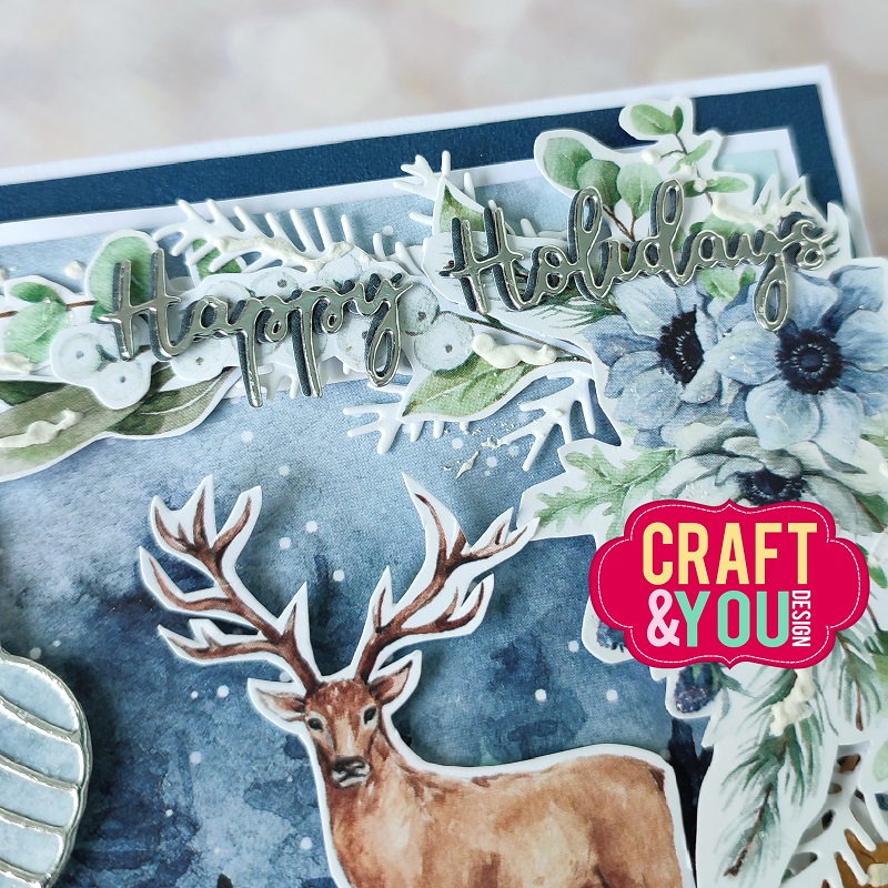 CW201 Cutting Die - Happy Holidays