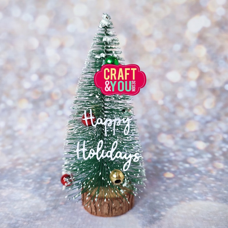 CW201 Cutting Die - Happy Holidays