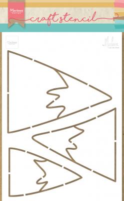 PS8045 Mask Marianne Design - Mountains by Marleen - A5