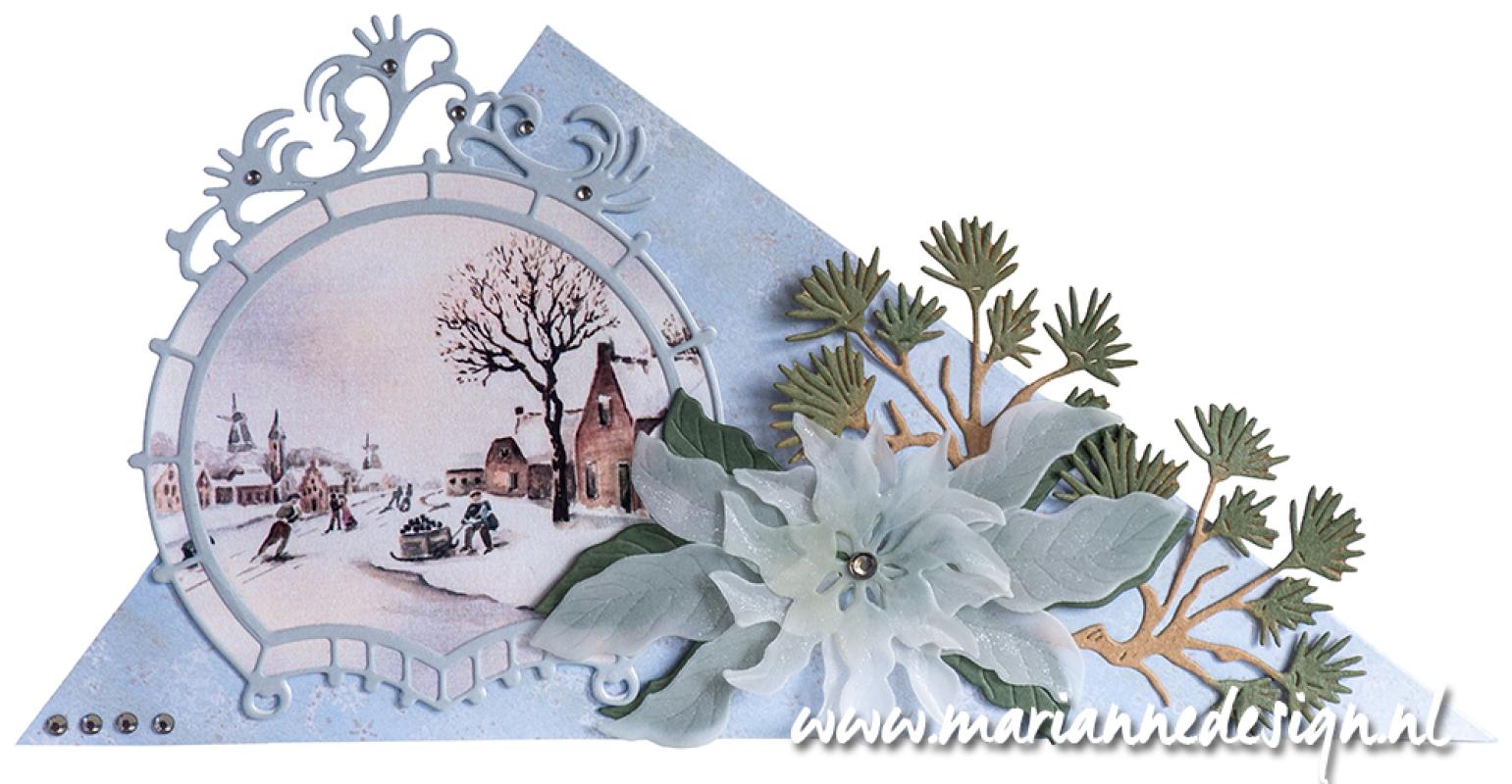 PS8131 Mask Marianne Design - Anja's Triangle card - A4