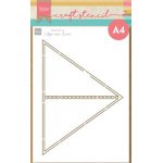 PS8131 Mask Marianne Design - Anja's Triangle card - A4