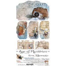 CC-F24-AMS-10 AGE OF MYSTERIES - JUNK JOURNAL - ZESTAW DODATKÓW
