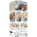 CC-F24-AMS-10 AGE OF MYSTERIES - JUNK JOURNAL - ZESTAW DODATKÓW
