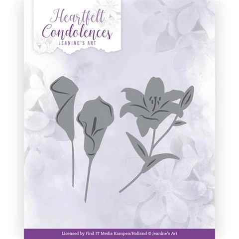 JAD10155 Jeanine's art Cutting Die - lily
