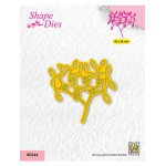 SD244 Shape Dies Christmas "mistletoe"