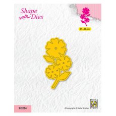 SD254 shape dies Christmas "Black-eyed Susan vine"