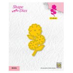 SD254 shape dies Christmas "Black-eyed Susan vine"