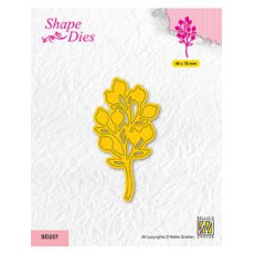 SD257 shape dies garden serie: "branch with fruits"