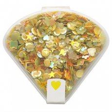SEQ001 Nellie Snellen Sequins - yellow