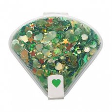 SEQ002 Nellie Snellen Sequins - green