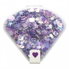 SEQ005 Nellie Snellen Sequins - purple