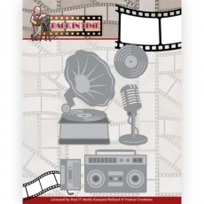 YCD10277 Yvonne Creations  Cutting Die - Gramophone
