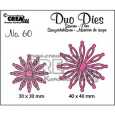 CLDD60 Duo Dies Flowers 60