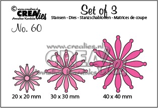 CLSET60 Duo Dies Flowers 60