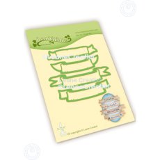 45.8184 Metal Die Leane Creatief - Banners, cut & embossing die
