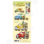 55.8009 Leane Creatief Acrylic Stamp -  combi clear stamp We are moving