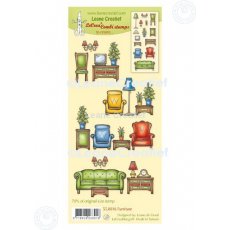 55.8016 Leane Creatief Acrylic Stamp -  combi clear stamp Furniture