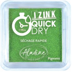 19544 Aladine * Izink Quick Dry Pigment Medium Ink Pad - green