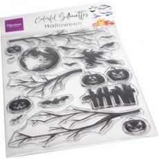 CS1111 COLORFUL SILHOUETTES - HALLOWEEN
