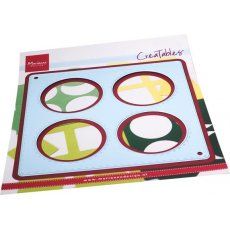 LR0782 Metal Die Marianne Design - Creatable - LAYOUT 4 CIRCLES