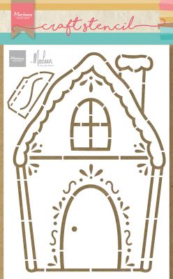 PS8132 Mask Marianne Design - Gingerbread house by Marlen- A5