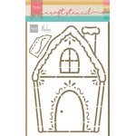 PS8132 Mask Marianne Design - Gingerbread house by Marlen- A5