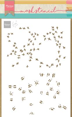 PS8134 Mask Marianne Design - TINY'S BIRD & DEER PRINTS - A5