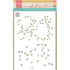 PS8134 Mask Marianne Design - TINY'S BIRD & DEER PRINTS - A5