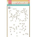 PS8134 Mask Marianne Design - TINY'S BIRD & DEER PRINTS - A5