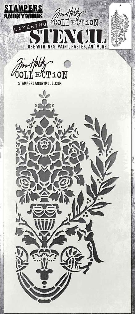 TH-S161 SA / TIM HOLTZ LAYERED STENCIL “Crest”