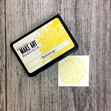 WVD64299 Ranger • Make art Blendable dye ink pad Buttercup