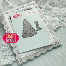 CW210 Cutting Die - Christmas tree