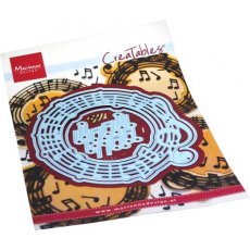 LR0785 Metal Die Marianne Design - Creatable - Music circle