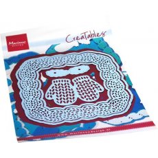 LR0786 Metal Die Marianne Design - Creatable - KNITTED SQUARE