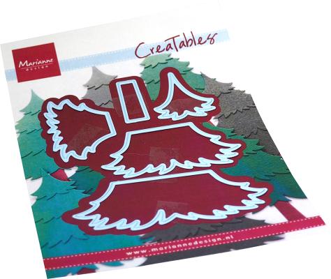 LR0787 Metal Die Marianne Design - Creatable - Build a Pine Tree