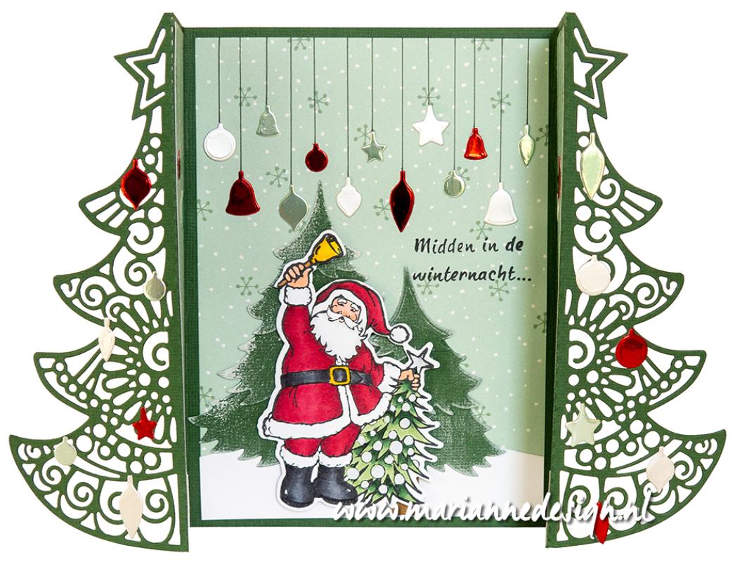 CR1611 Metal Die Marianne Design - Craftable - Punch die Baubles