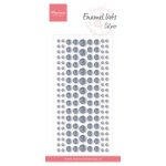 PL4524 Enamel dots - Silver Glitter